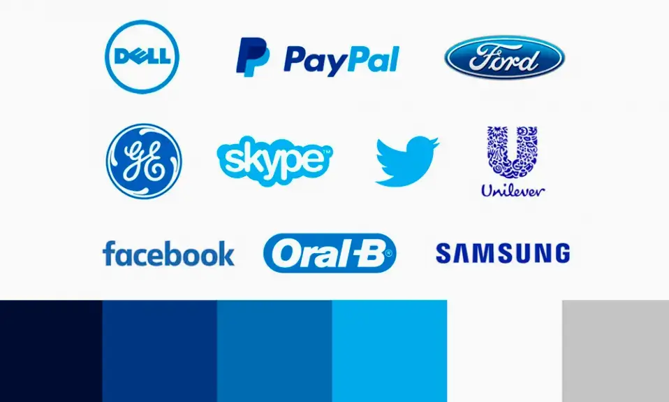  Blue Color in Brand identity