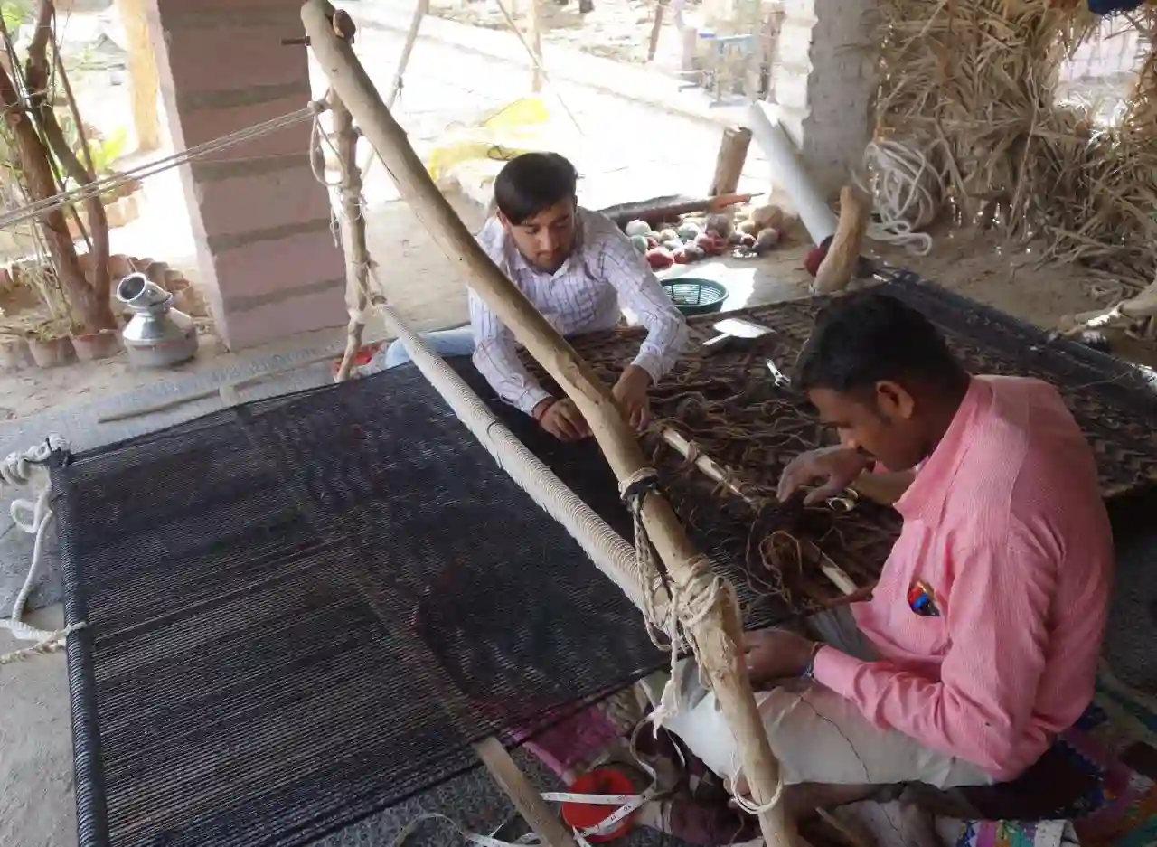 traditional wool processing