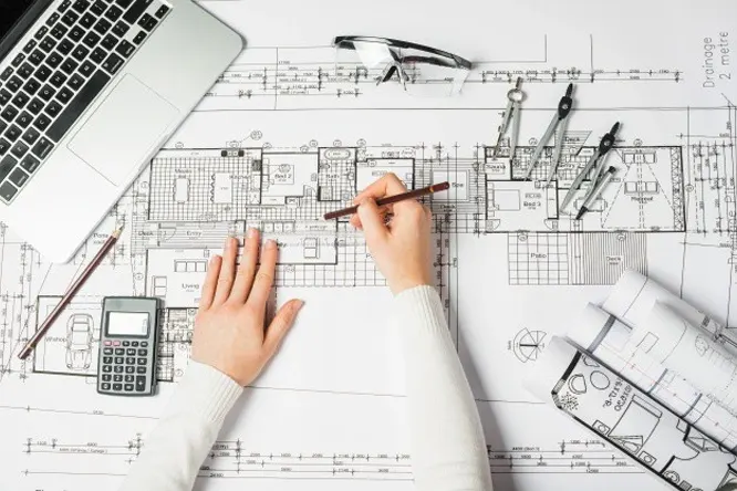 Interior Design Blueprint Making