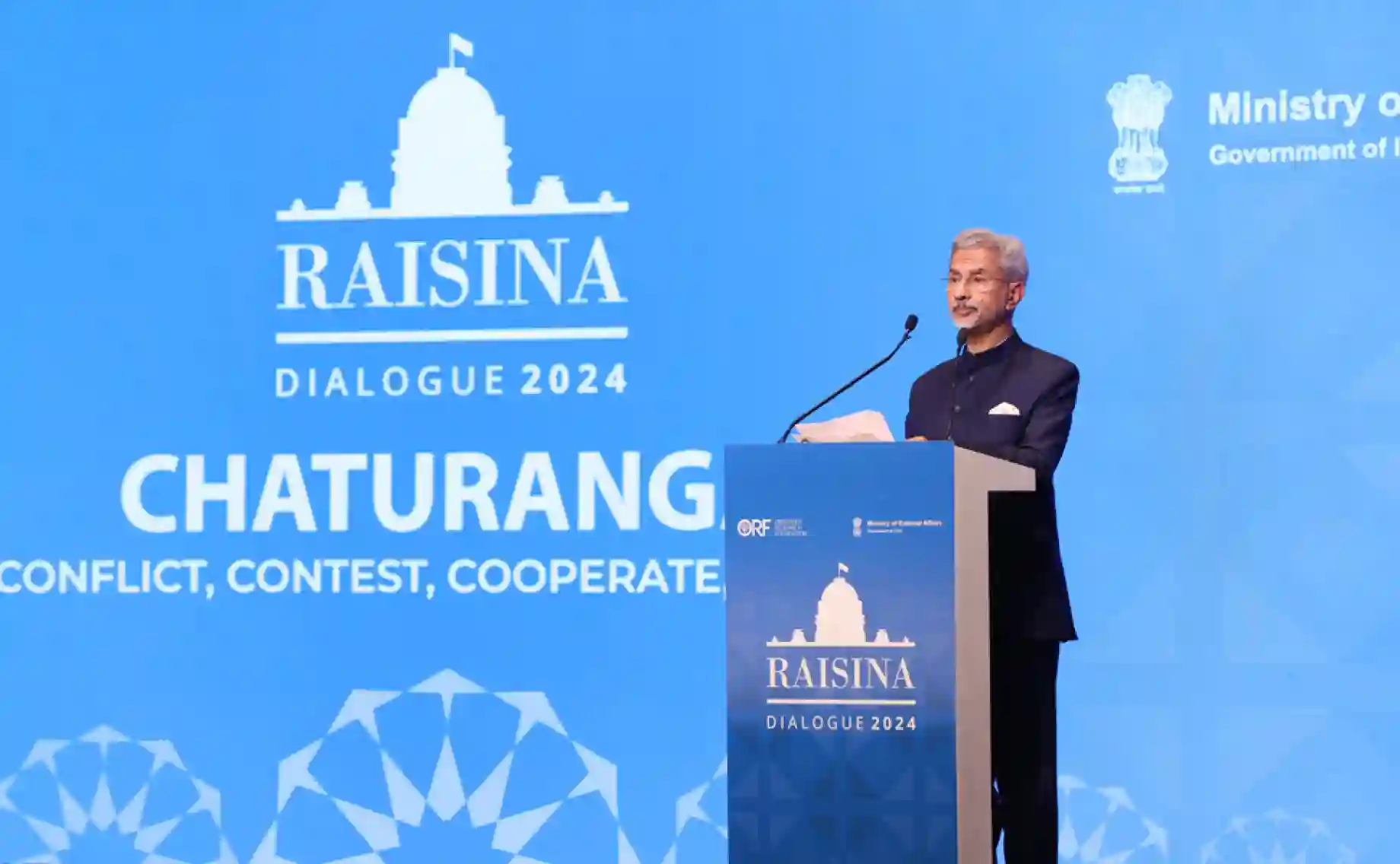 S. Jaishankar (Minister of External Affairs, Govt. of India) at Raisina Conference