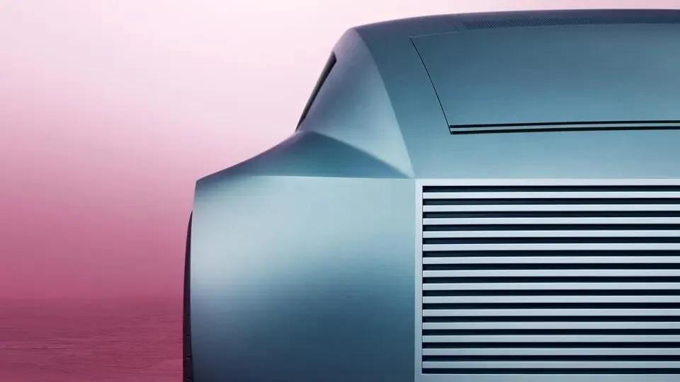 car design with pink background