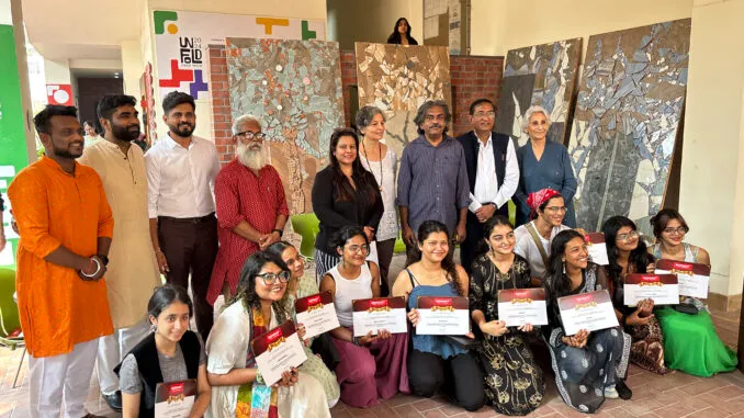 Award ceremony with IIAD students