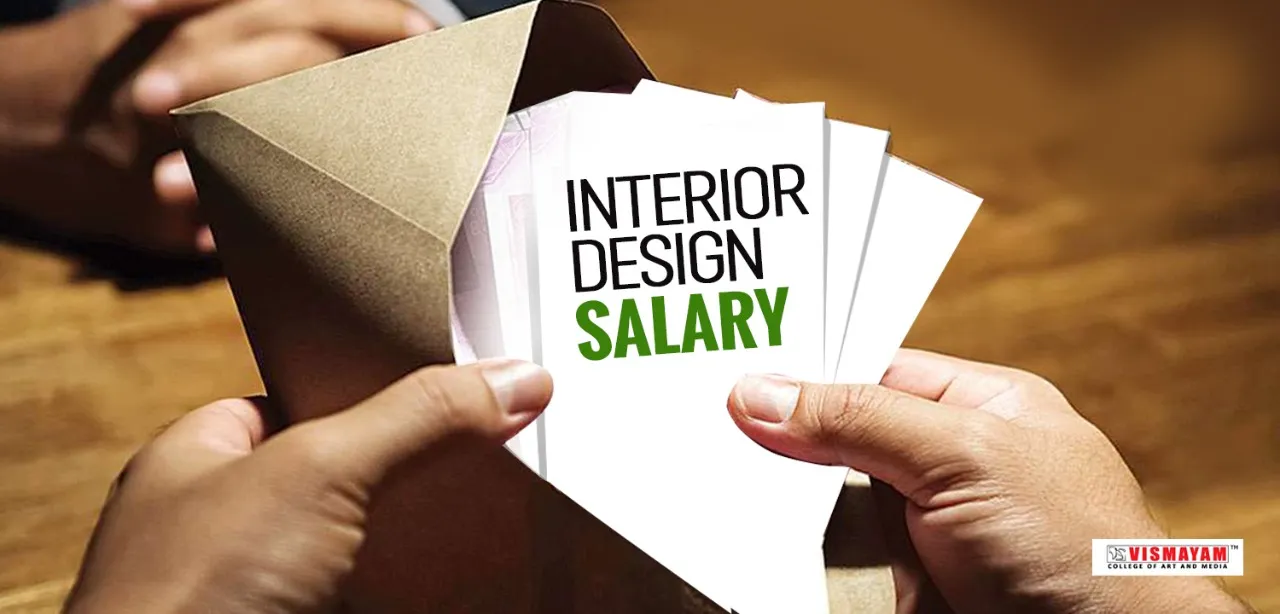 Envelope revealing interior design salary insights