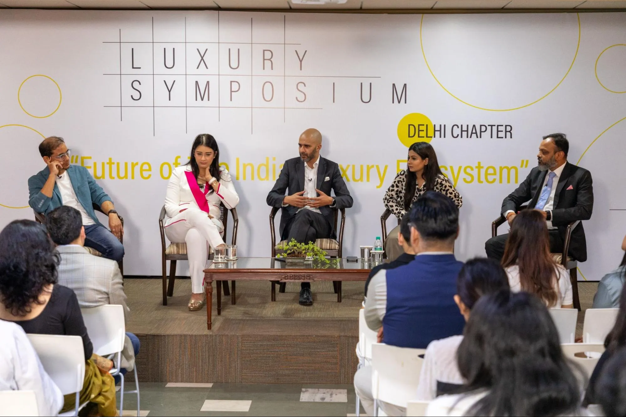 Panel discussion at Luxury Symposium